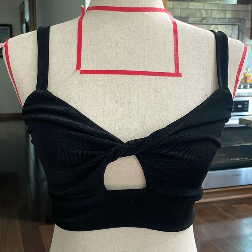 Forever 21 Black Crop Top